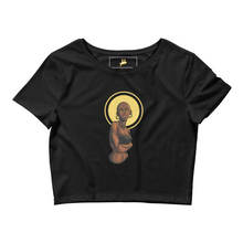 Load image into Gallery viewer, Melanin Magic Women’s Crop Tee